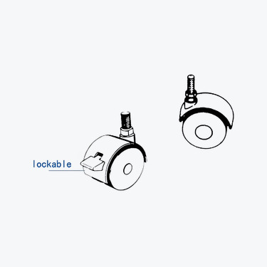 Castor Lockbale - W029